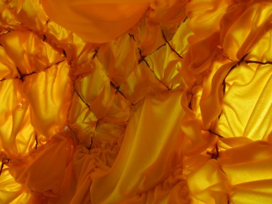 Brooke Mullins Doherty, "Yellow Hug" ceiling
